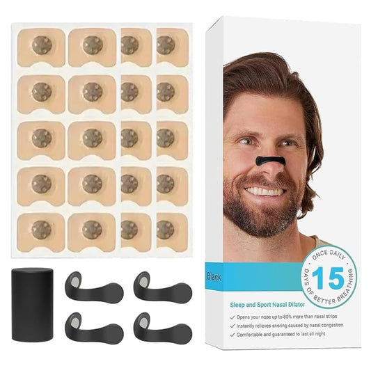 Magnetic Nose Strips for Breathing | Snoring Stopper for Men & Women| Nasal Strips for Breathing