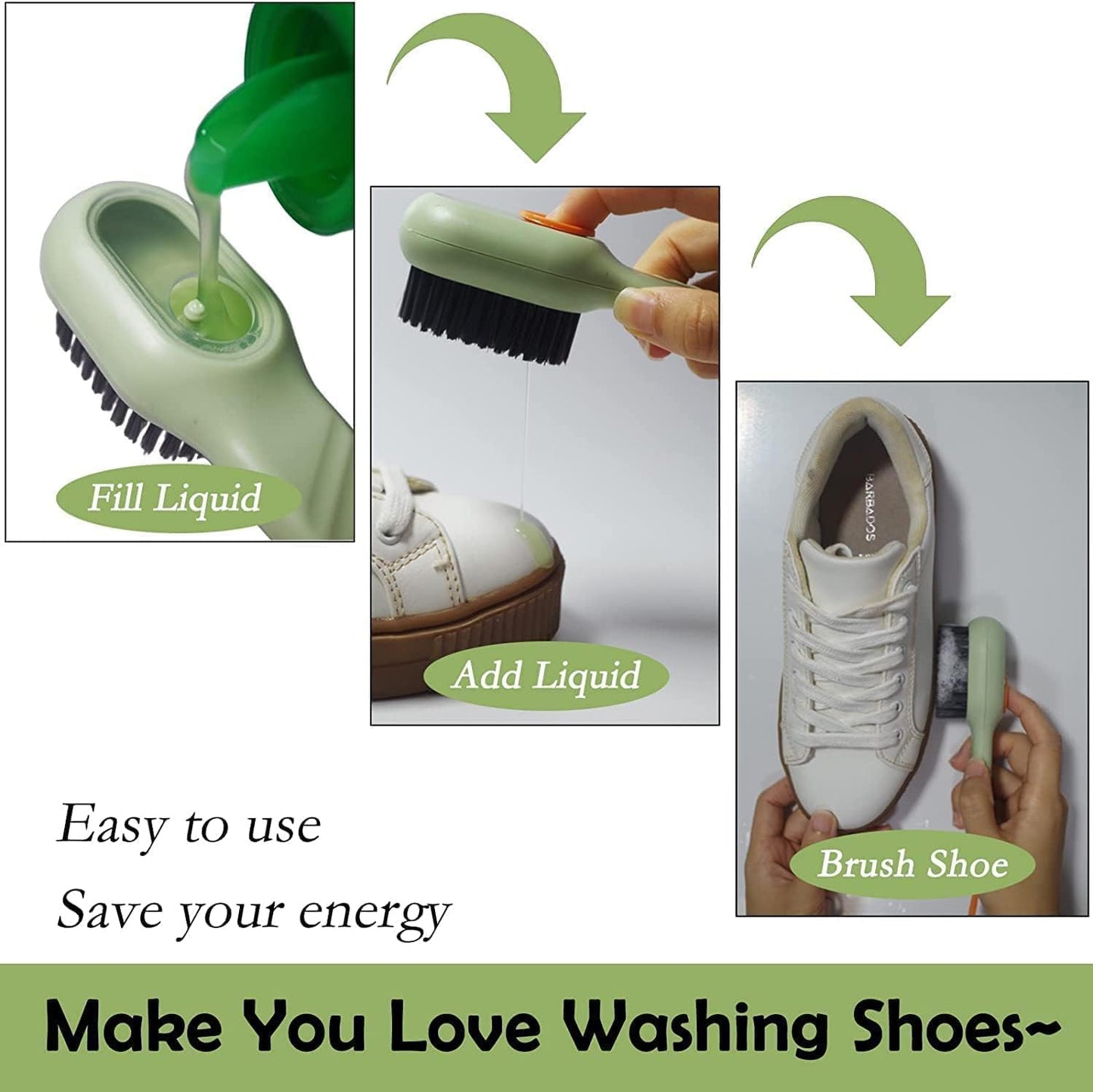 Premium Shoe Cleaning Brush – Gentle & Effective Care for Sneakers, Leather & Suede