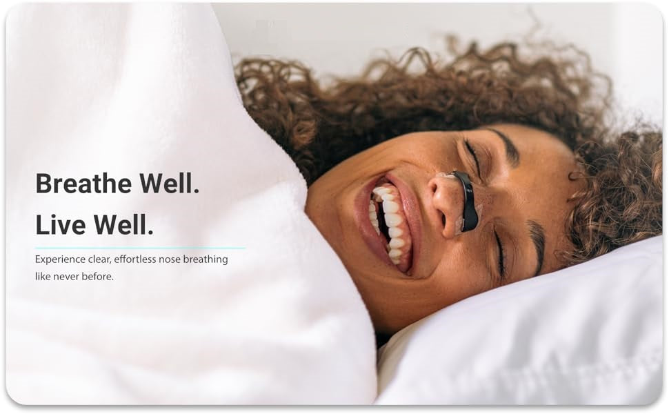 Magnetic Nose Strips for Breathing | Snoring Stopper for Men & Women| Nasal Strips for Breathing